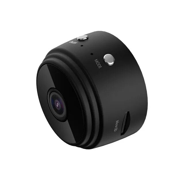 Mini Câmera WiFi HD - Tempo Real e Visão Noturna