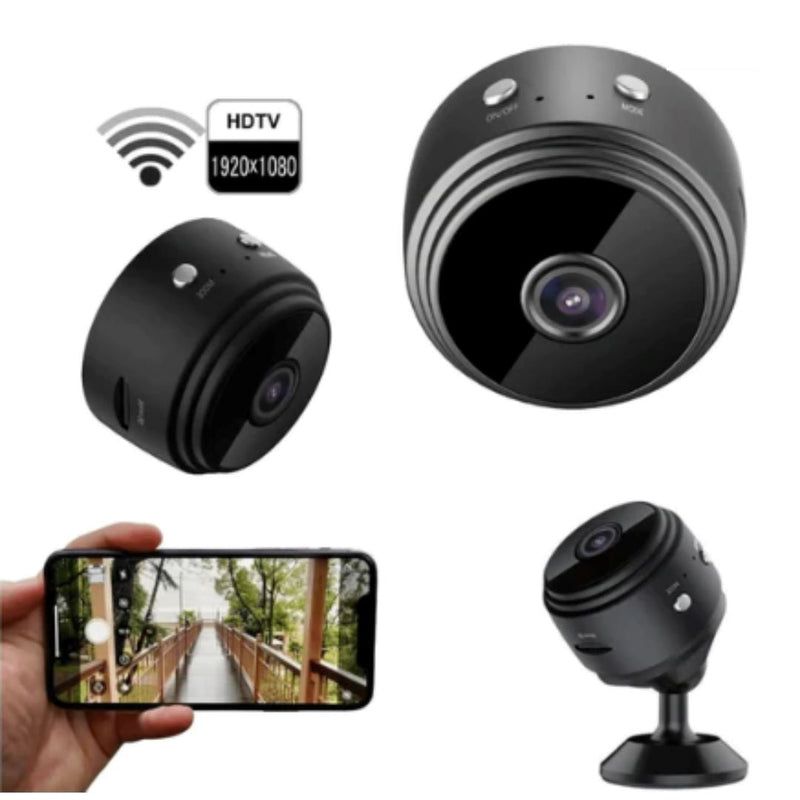 Mini Câmera HD A9 - Tempo Real e Visão Noturna Direct Ofertas 